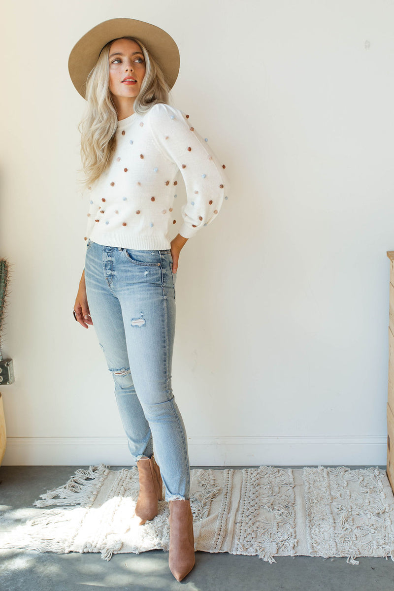 mode, hot cocoa drops sweater