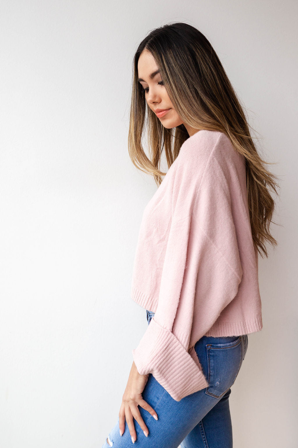 mode, wrap your arms around me sweater