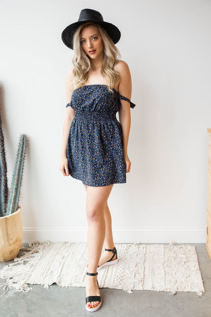 mode, waiting for you mini dress