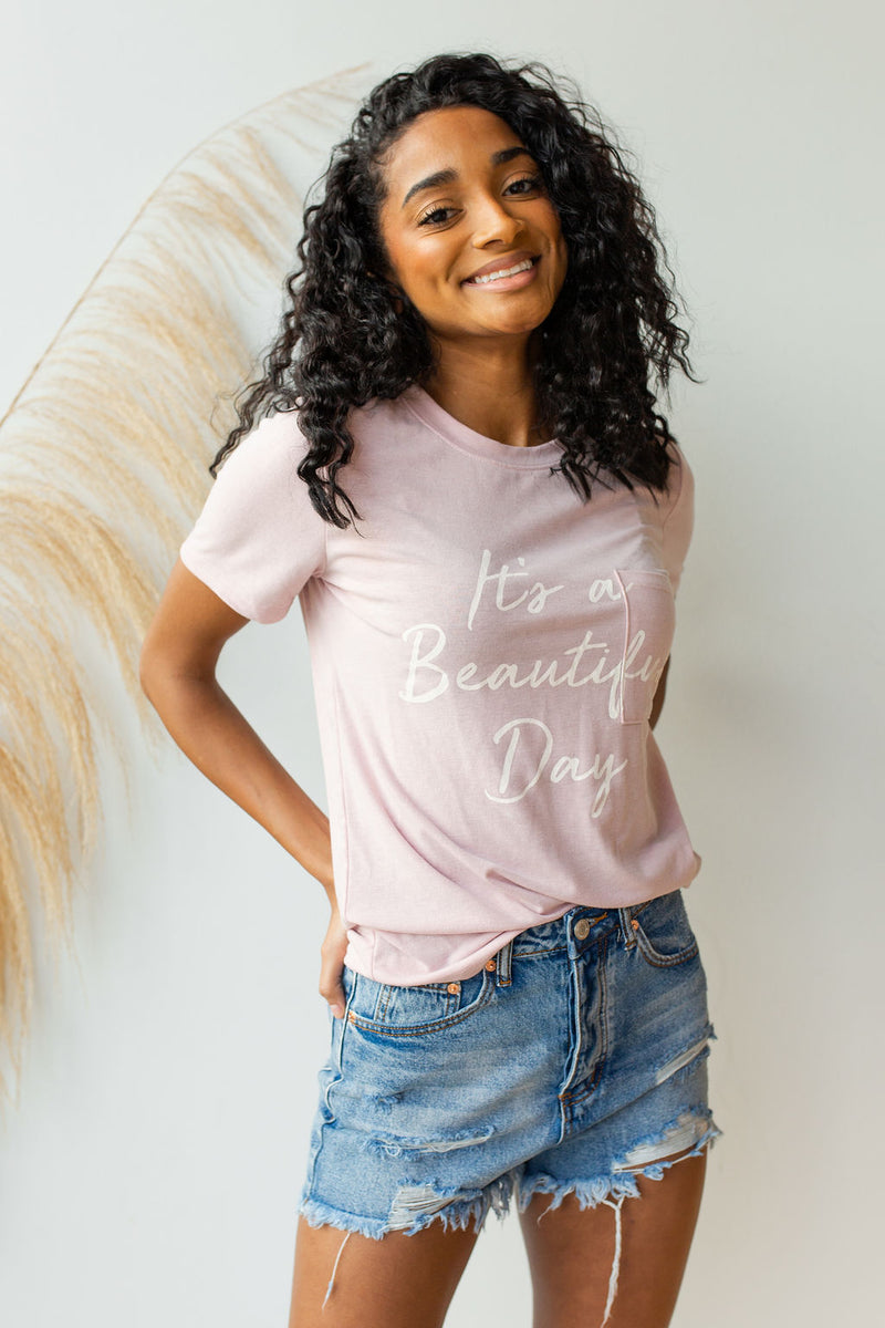 mode, it's a beautiful day tee