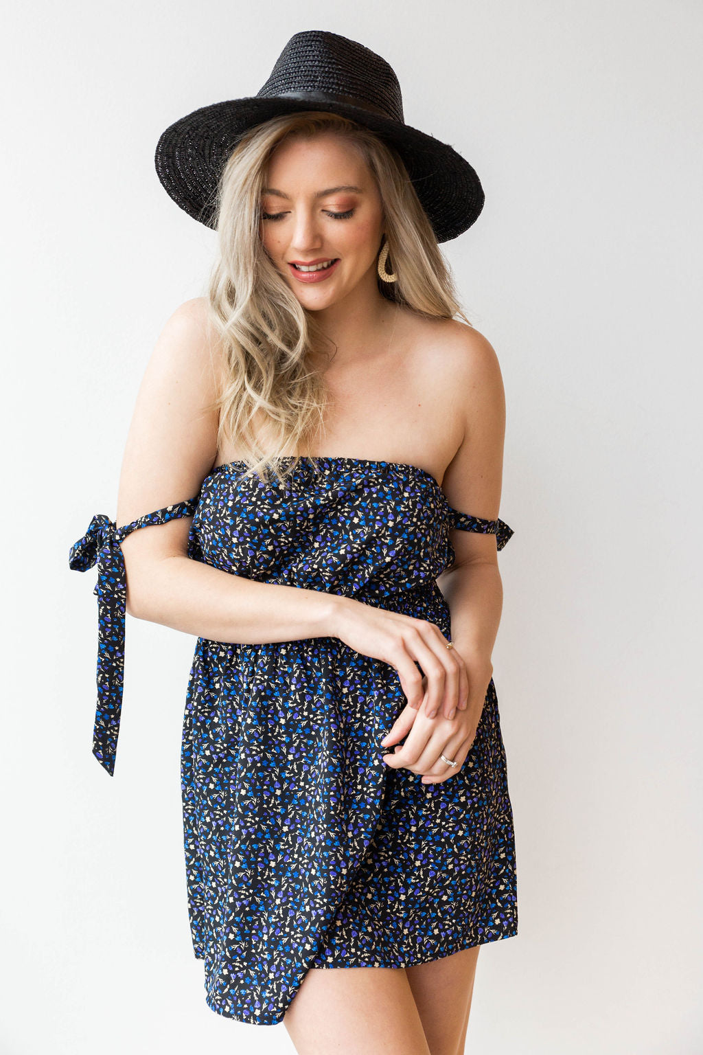 mode, waiting for you mini dress
