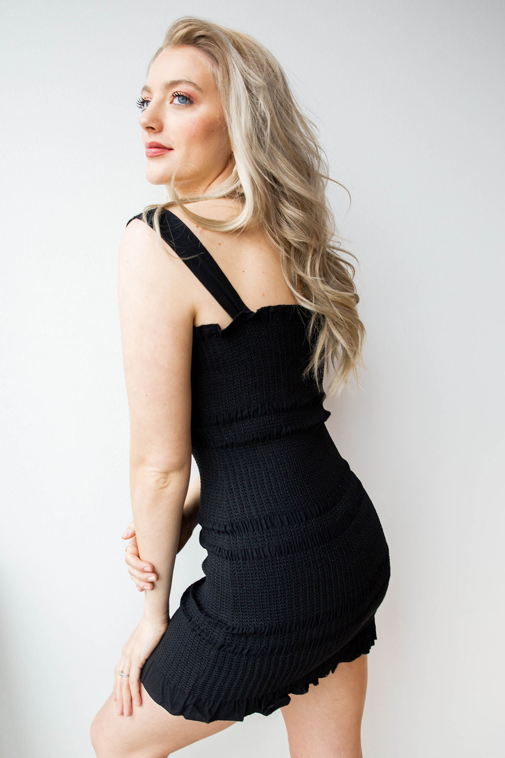 mode, forever young rouched dress