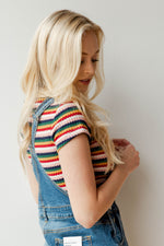 mode, Joleen colorful crop tee