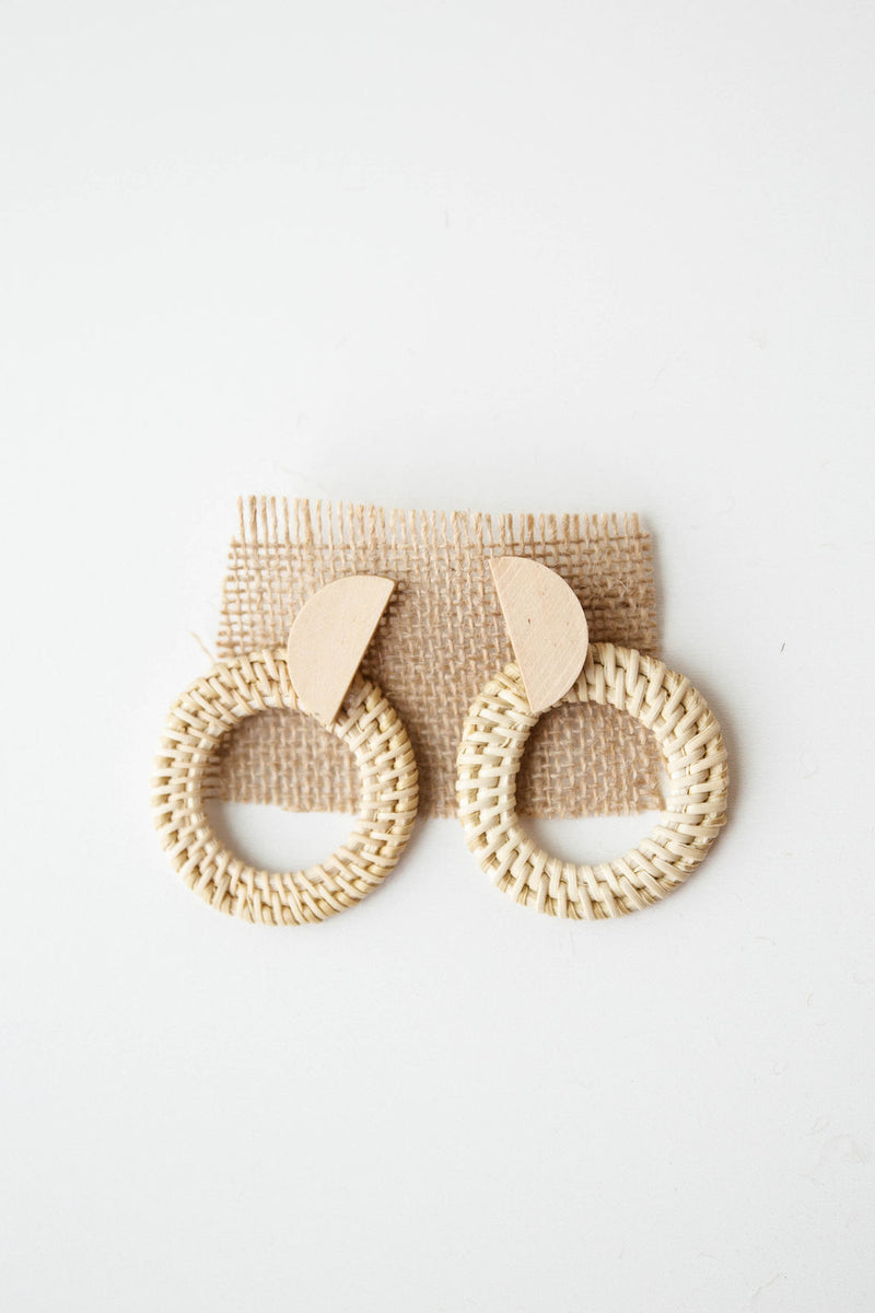 mode, woven circle + half circle
