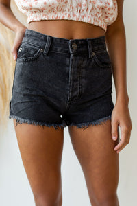mode, shoreline denim shorts