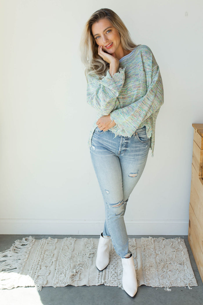 mode, prism pullover top