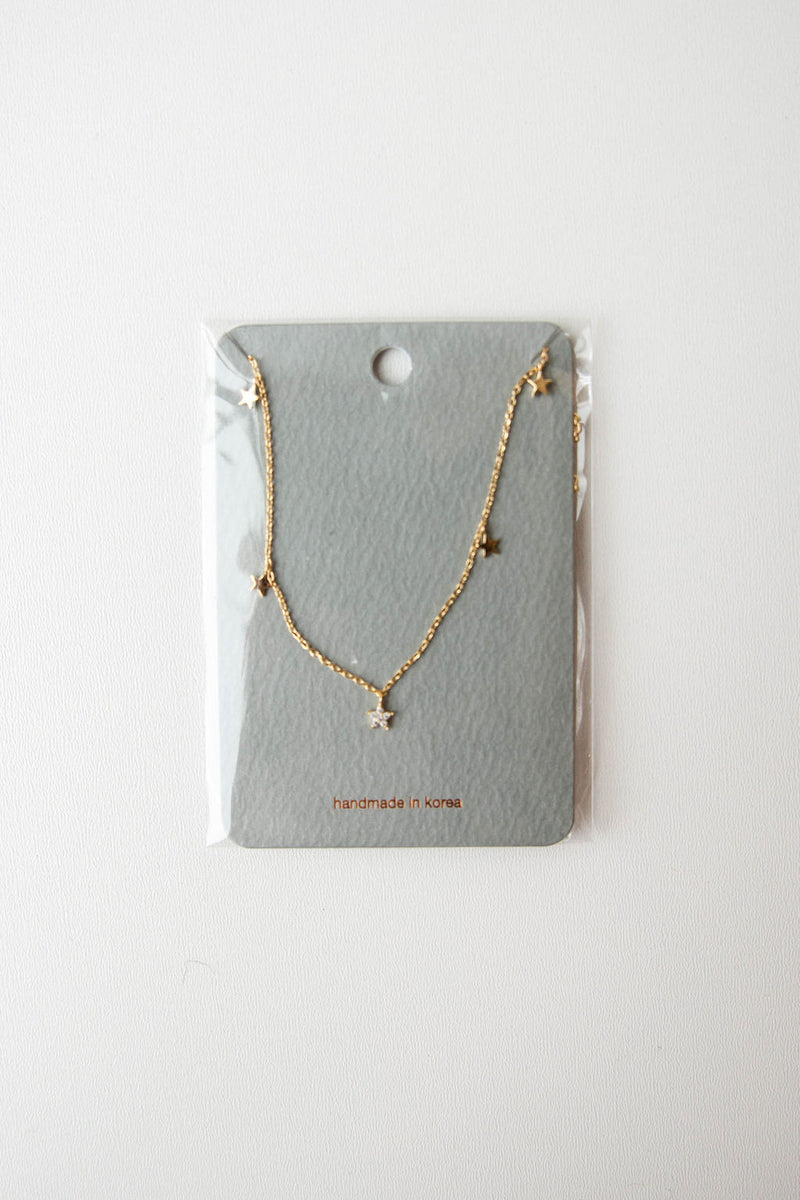mode, stars in the sky necklace