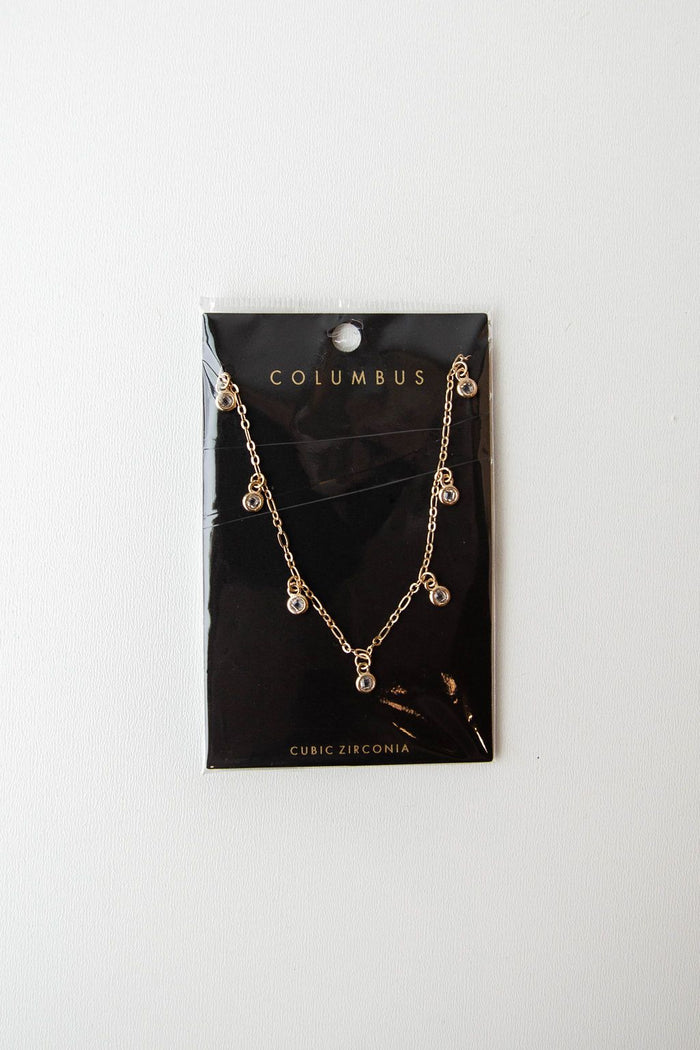 mode, twinkle drop necklace