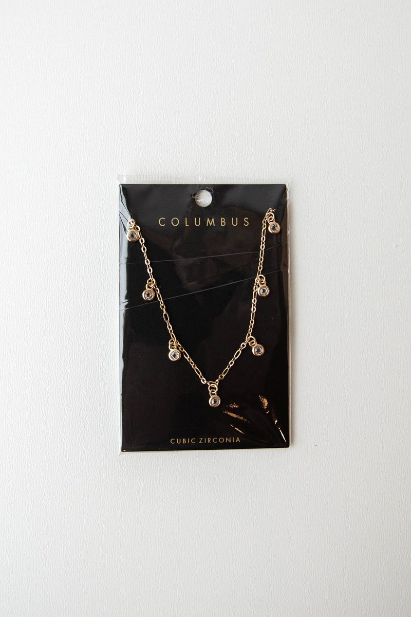 mode, twinkle drop necklace