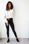 mode, Maddy raw hem denim