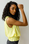 mode, hold my hand smocked waist blouse