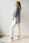 mode, Lauren stripe poncho