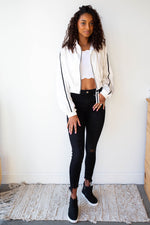 mode, Maddy raw hem denim