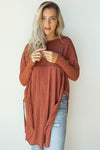 mode, tell tale tunic top