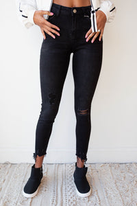 mode, Maddy raw hem denim