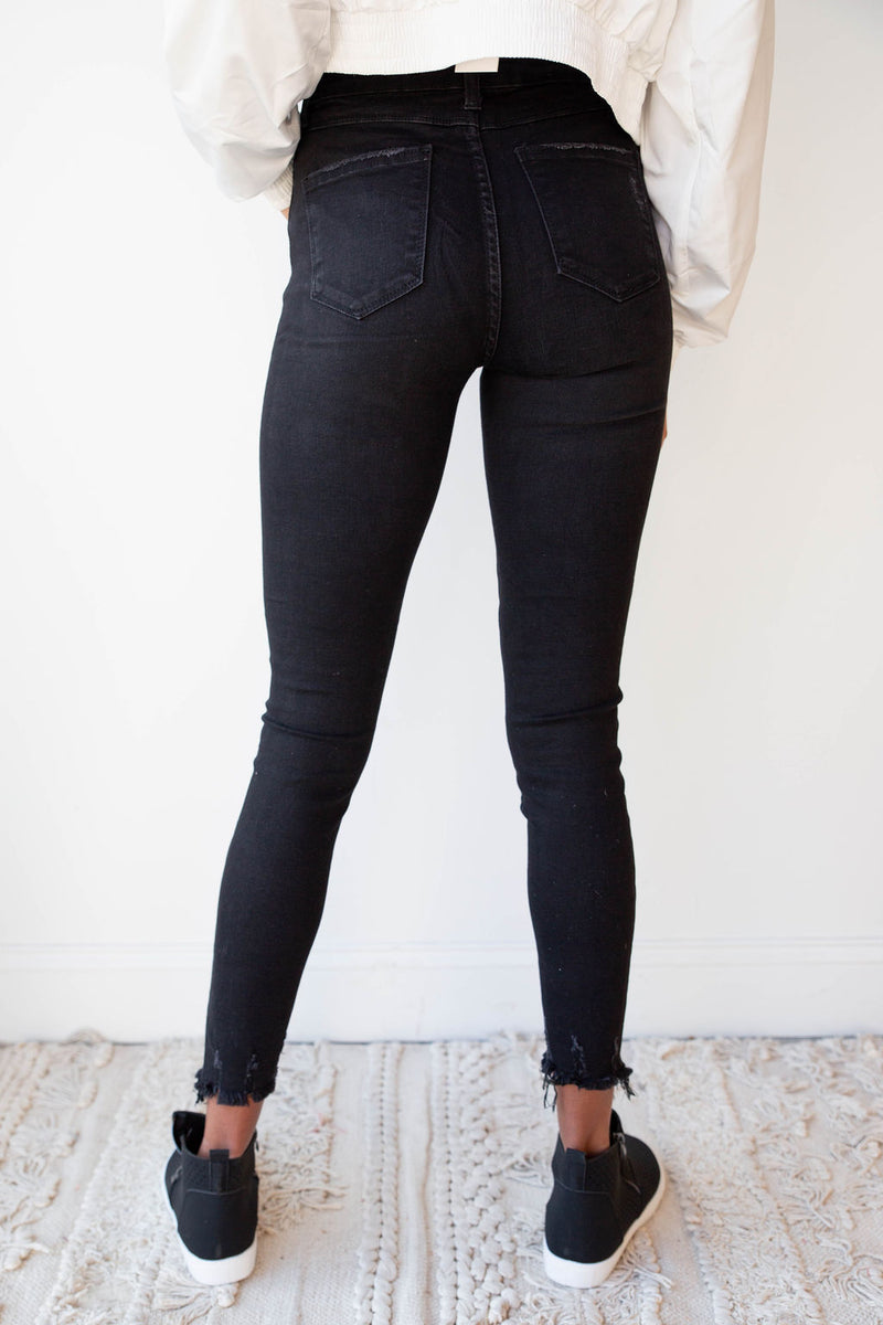 mode, Maddy raw hem denim