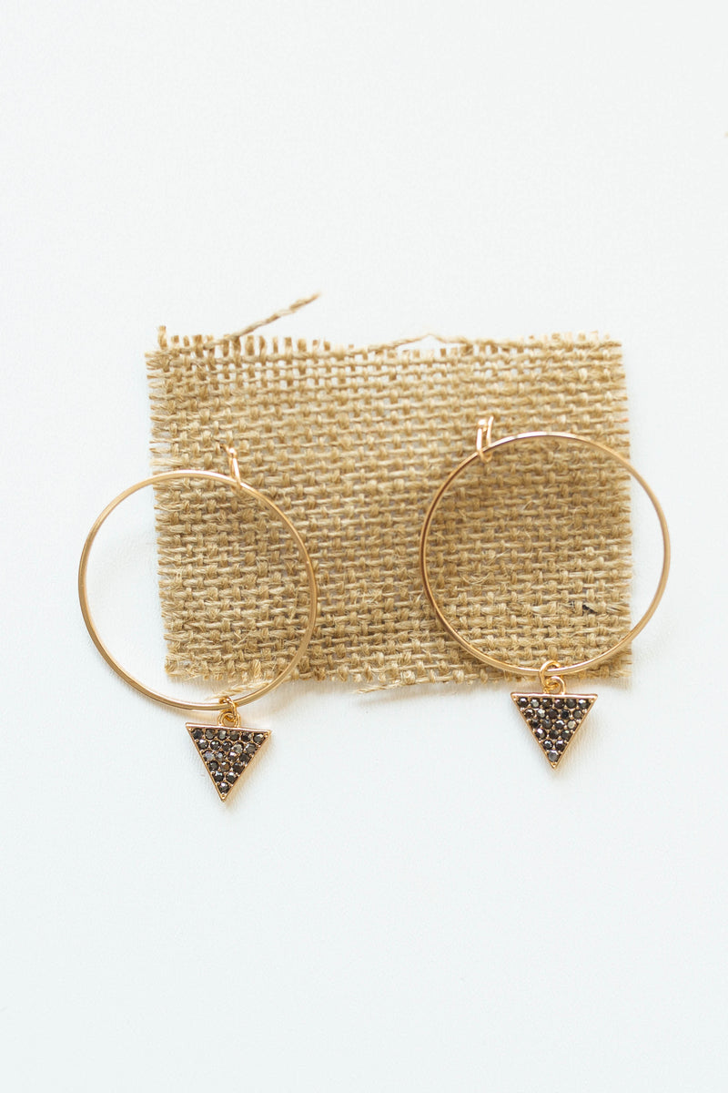 mode, triangle drop hoop