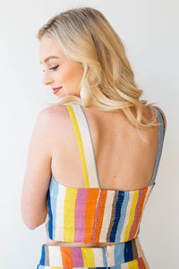mode, lively stripes set (top)