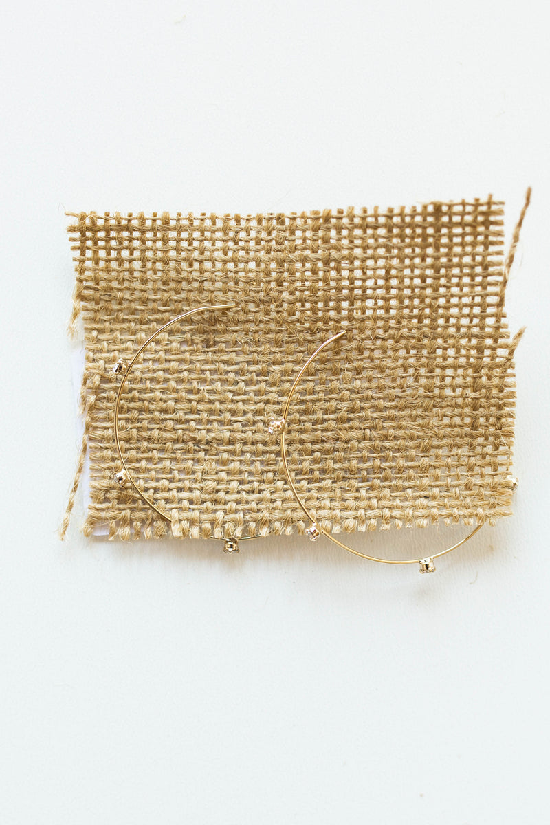 mode, diamond dust hoop