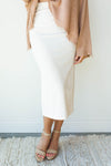mode, helen rib tube skirt