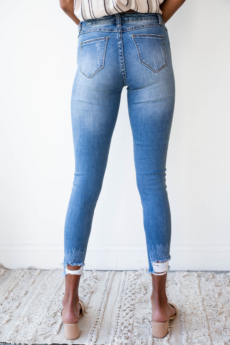 mode, Rachael raw hem denim