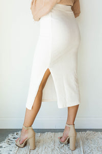 mode, helen rib tube skirt