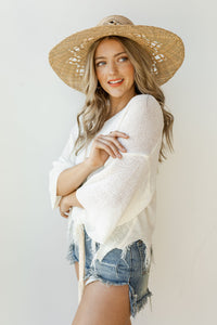 mode, new day tie back top