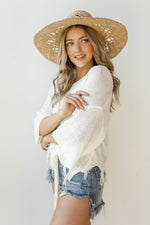 mode, new day tie back top