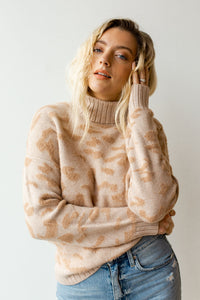 mode, fuzzy knit leopard sweater