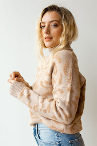 mode, fuzzy knit leopard sweater
