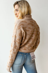 mode, fuzzy knit leopard sweater