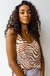 mode, zebra print tank