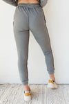 mode, Morning coffee Jogger pants inside out seam