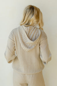 mode, hendrix knit hoodie
