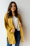 mode, right away chunky knit cardi