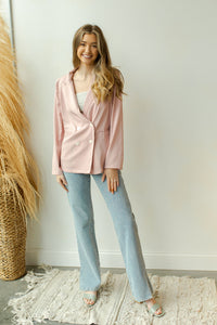 mode, four button blazer