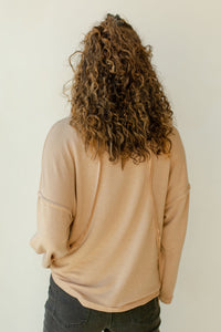 mode, stitch round neck top