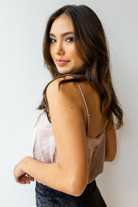 mode, shimmer day cowl neck bodysuit