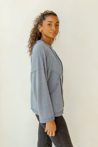 mode, stitch round neck top