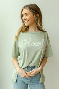 mode, howdy tee