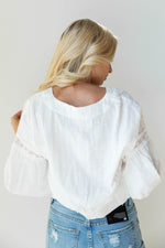 mode, half of my heart blouse