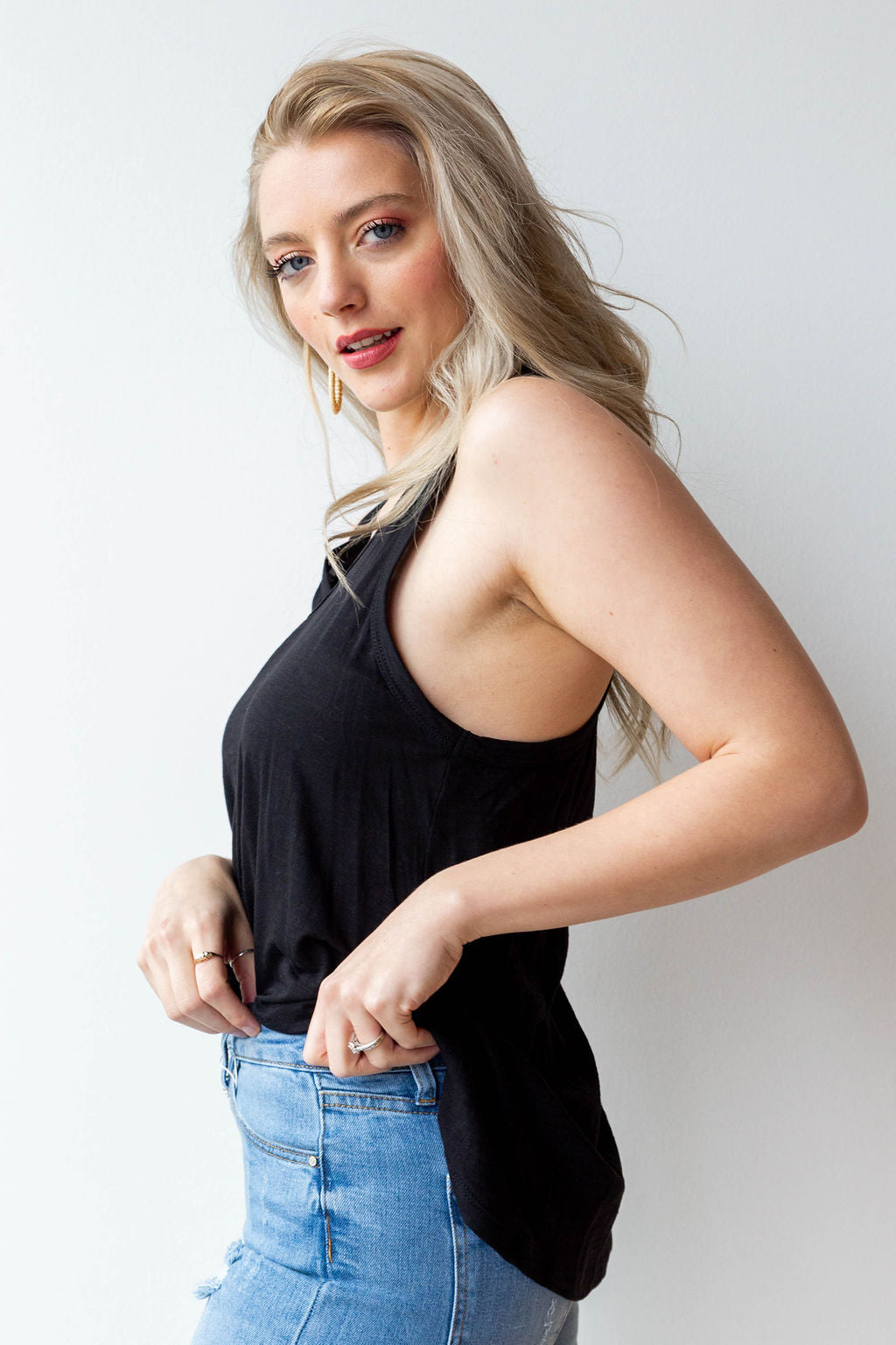 mode, go getter tank top