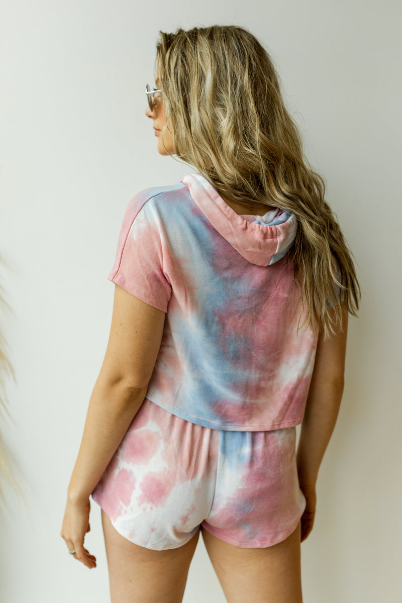 mode, sweets tie dye hoodie (set)