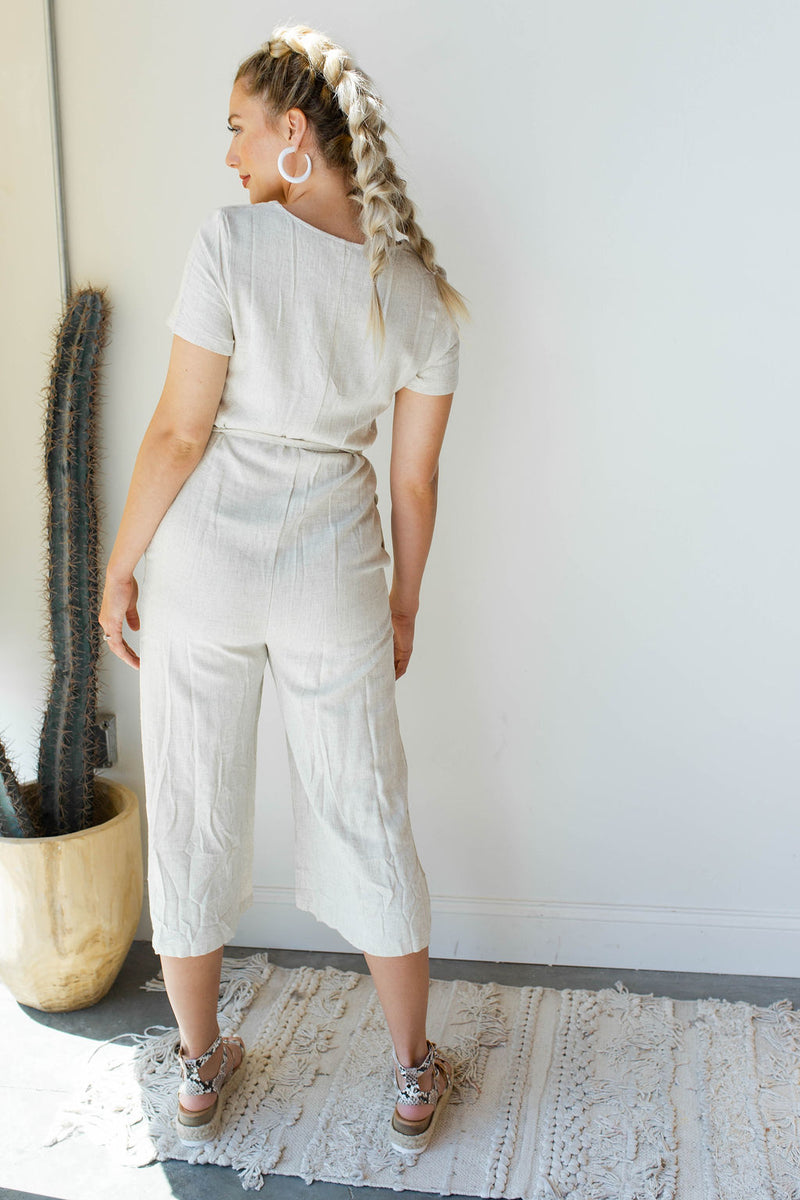 mode, go for miles linen jumpsuit