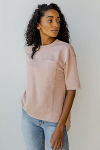mode, terry pocket tee
