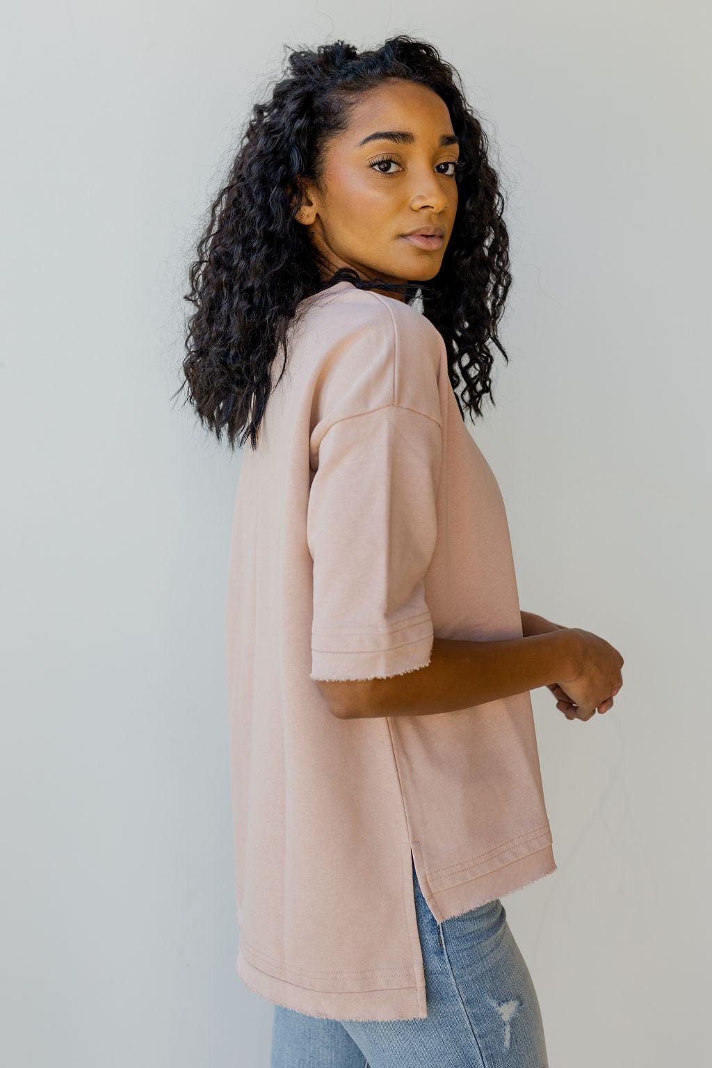 mode, terry pocket tee