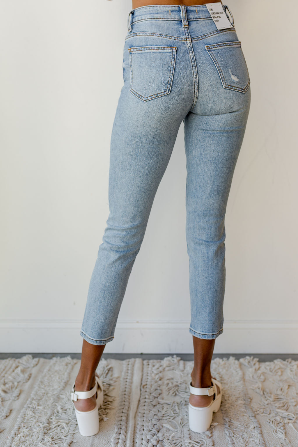 mode, tobi super high rise mom ankle jean