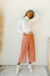 mode, one up wide leg pants