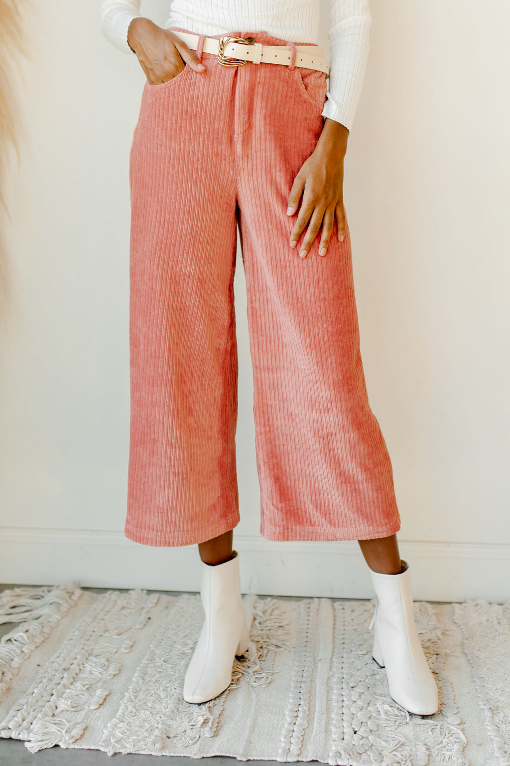 mode, one up wide leg pants