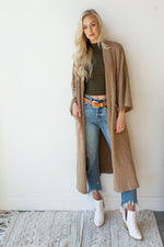 mode, wake up early long cardi